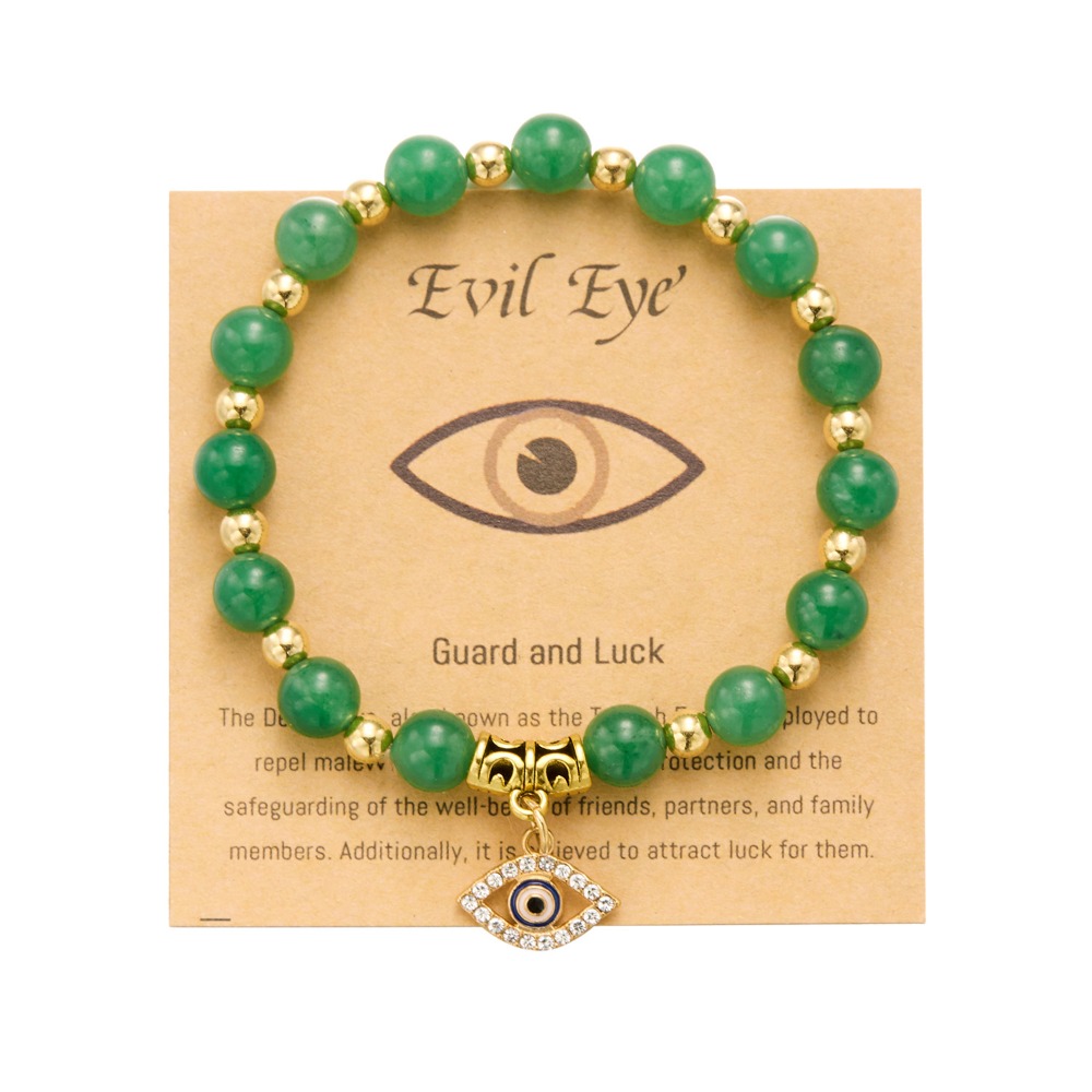 Natural Stone Evil Eye Bracele – Men Accessories Evil Eye Bewertung und Preis