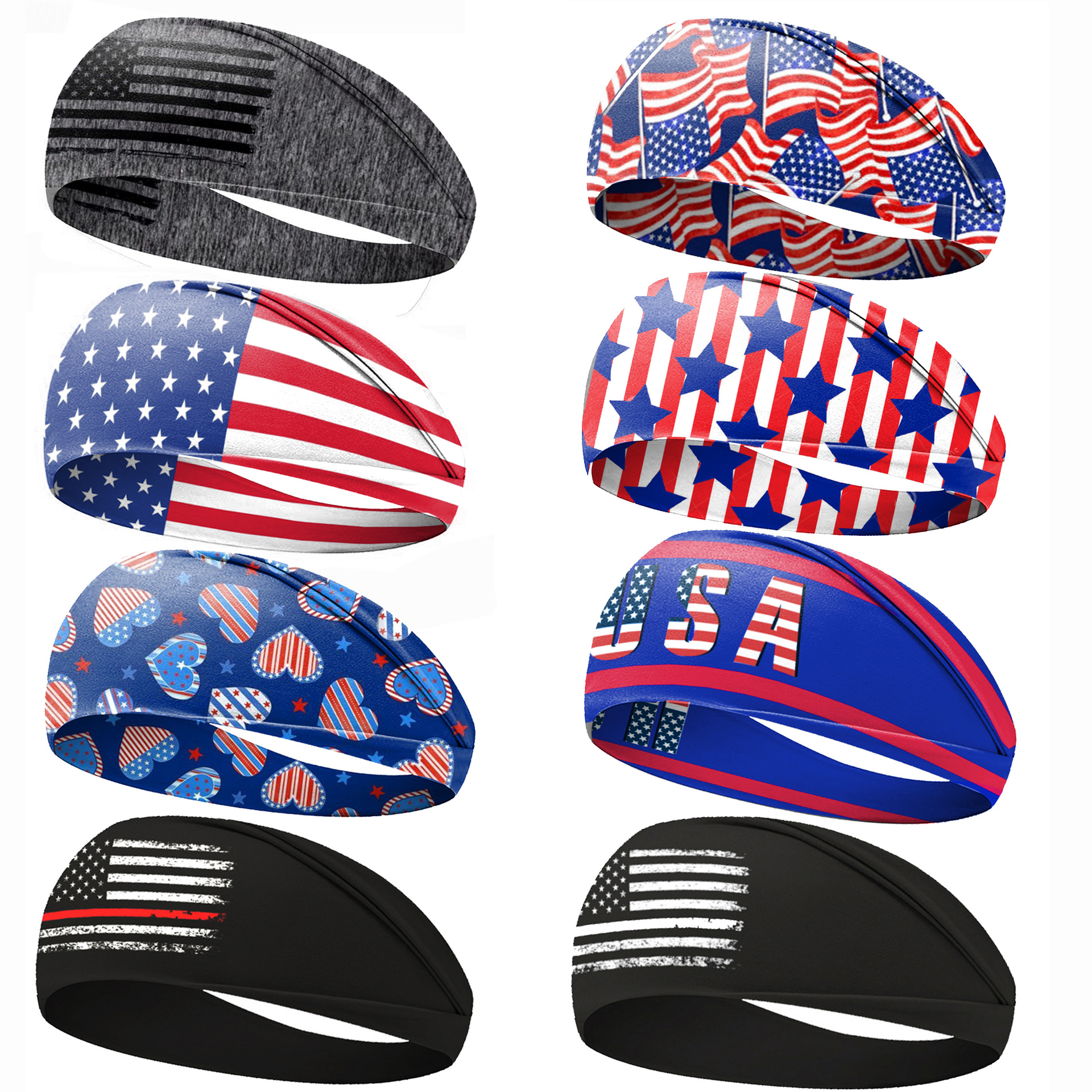 USA Flag Independence Day Hair – Men'S Yoga Accessories Bewertung und Preis