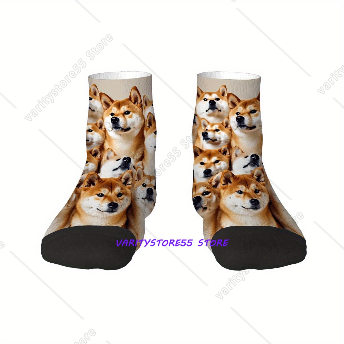 Cute Shiba Inu Print Ankle Soc – Men Accessories All Bewertung und Preis