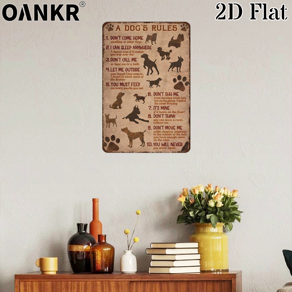 Funny Metal Tin Sign, Ideal Gi – Men Accessories Rule Bewertung und Preis