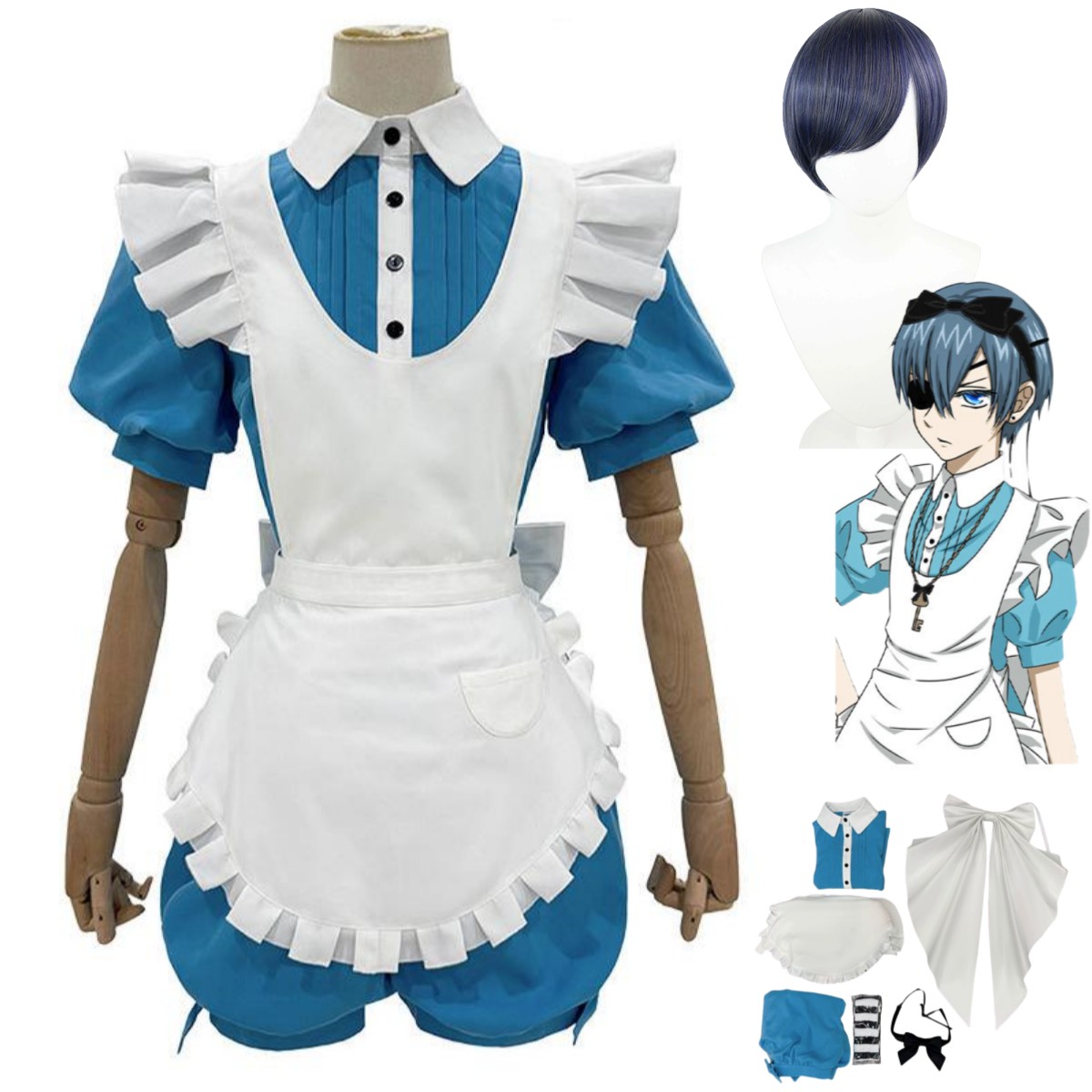 Anime Ciel Phantomhive Smile C – Men'S Accessories Japan Bewertung und Preis