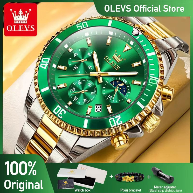 OLEVS Men's Watches Top Brand  – Men'S Accessories Luxury Brands Bewertung und Preis