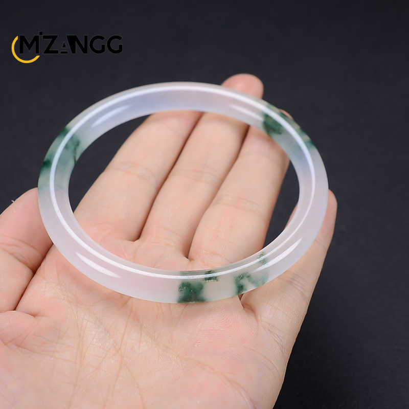 Natural Green Jadeite Bangle J – Men Accessories Hand Bewertung und Preis