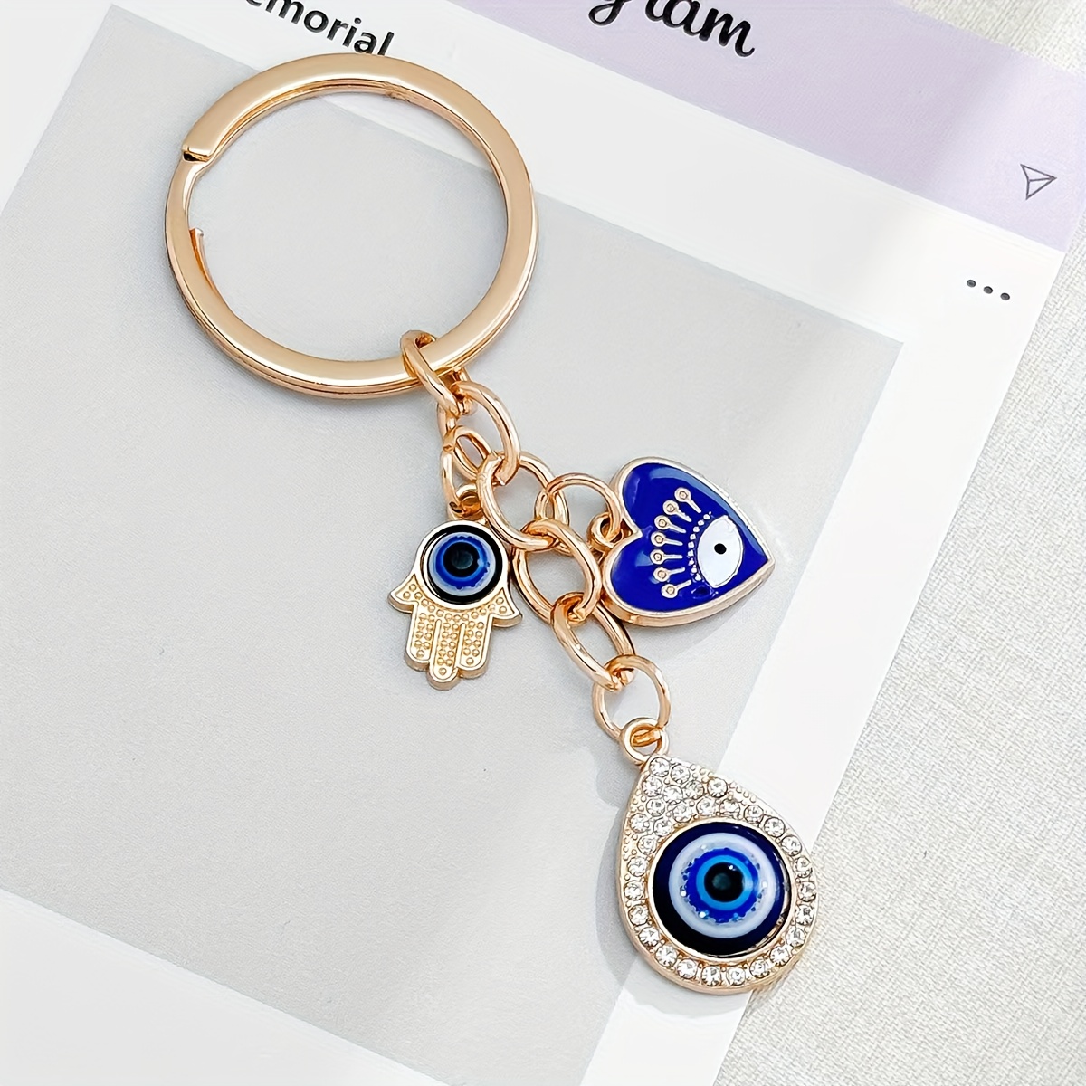 1 Hamza hand and evil eye char – Men Accessories Evil Eye Bewertung und Preis