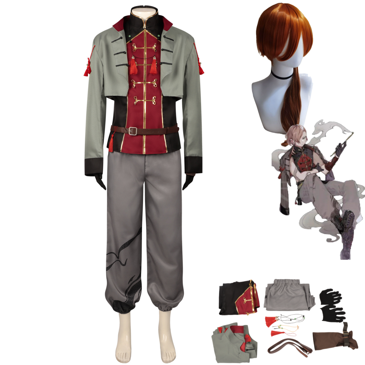 Anime Bungo Stray Dogs Nakahar – Men'S Accessories Japan Bewertung und Preis