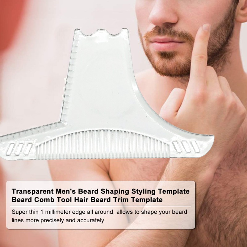 Man Beard Template Comb Rule S – Men Accessories Rule Bewertung und Preis