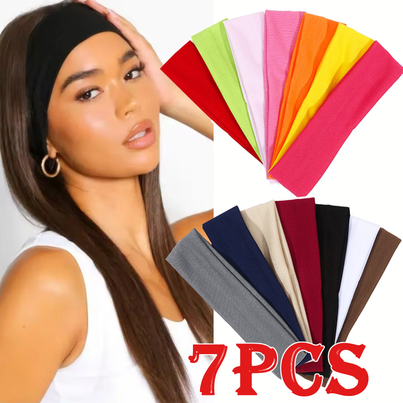 7Pcs/Pack Elastic Hair Bands Y – Men'S Yoga Accessories Bewertung und Preis